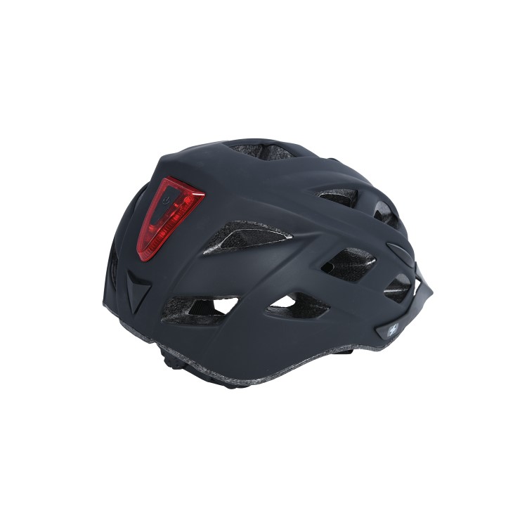 Oxford Metro V Helmet with Rear Light in Black - S/M 52-59cm