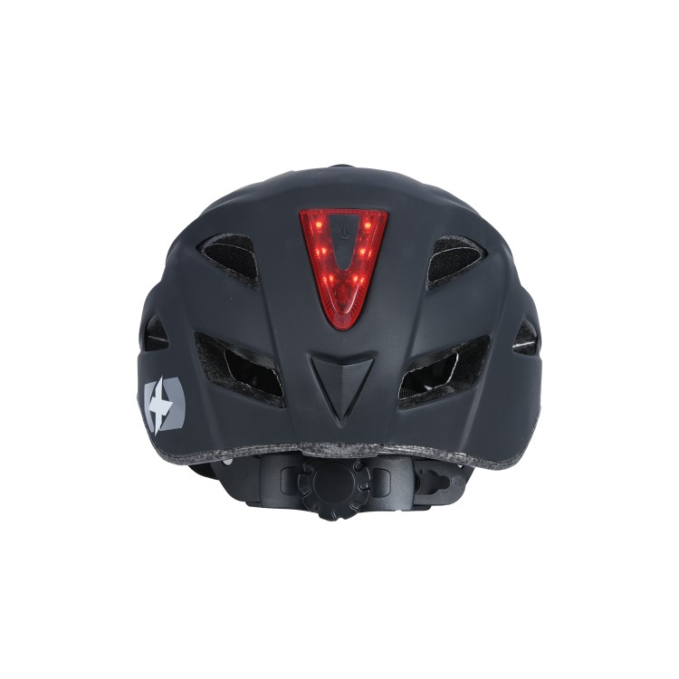 Oxford Metro V Helmet with Rear Light in Black - S/M 52-59cm