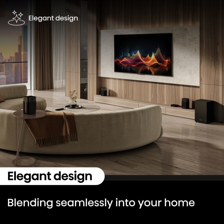 Hisense HT Saturn 4.1.2ch Sound Bar