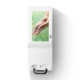 Hygiene Tech Floor Standing Digital signage screen with hand sanitiser - built in Android