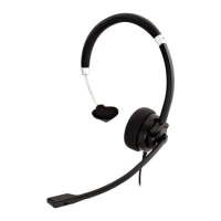 V7 Deluxe Mono Wired Headset