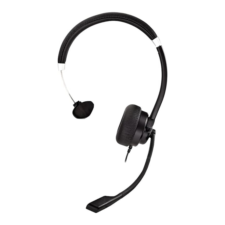 V7 Deluxe Mono Wired Headset