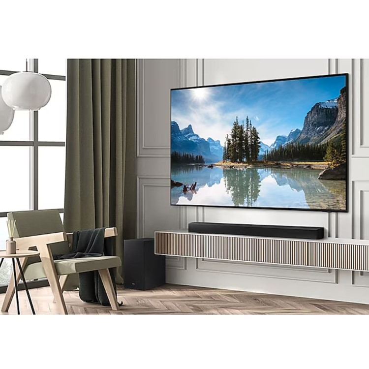 Refurbished Samsung B-Series 3.1ch Soundbar with Subwoofer Black