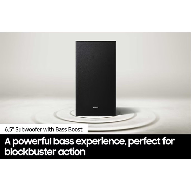 Refurbished Samsung B-Series 3.1ch Soundbar with Subwoofer Black