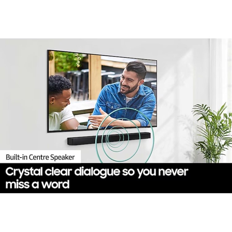 Refurbished Samsung B-Series 3.1ch Soundbar with Subwoofer Black
