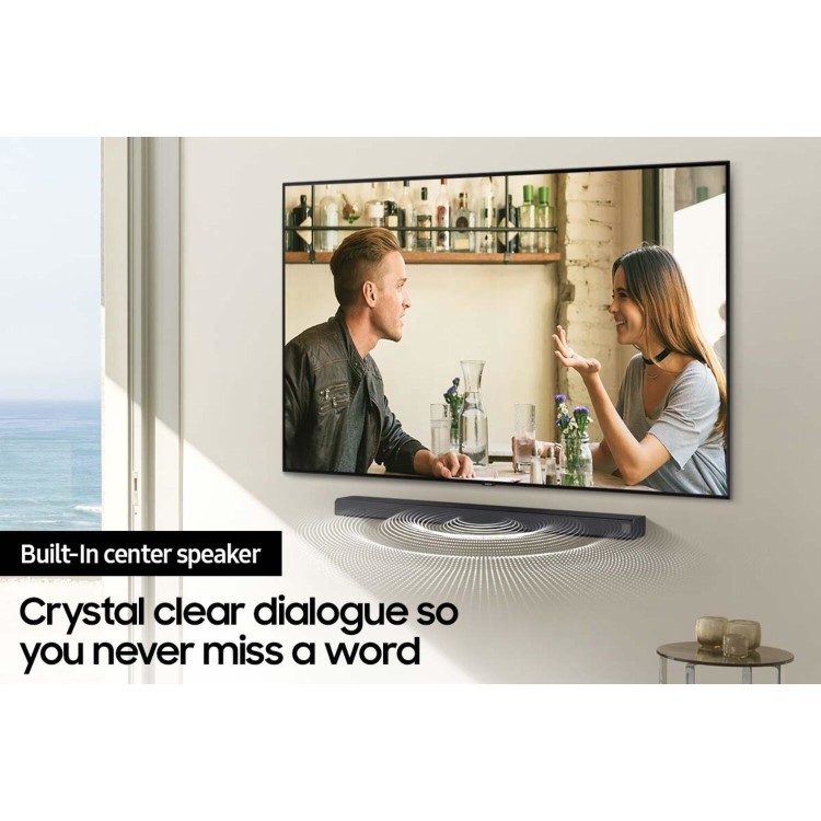 Samsung HW-S60A/XU 5.0 All-in-One Sound Bar with Amazon Alexa
