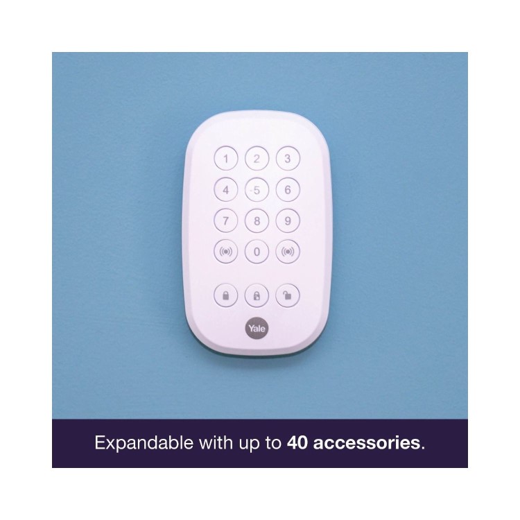 GRADE A1 - Yale Sync Smart Home Alarm Family Kit Plus - works with Alexa