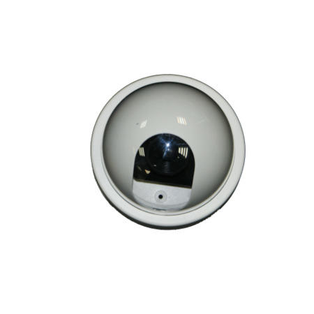 Internal Dummy Dome CCTV Camera with flashing LED light - White
