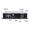 electriQ 4 Channel POE HD 1080p/960p IP Network Video Recorder with 1TB Hard Drive