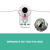 electriQ Smart Automatic Pet Feeder with 1080p HD camera &amp; 2 way audio