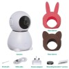 WiFi Smart 1080p HD Pet Camera with Infrared Night Vision Wide Viewing Angle and 2 Way Audio