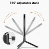 10&quot; RGB LED Ring Light with Tripod Stand Phone Holder and Remote - electriQ