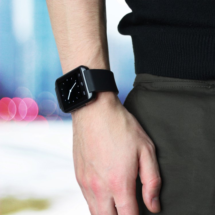 iQ Touch Screen Bluetooth Smart Watch - See Calls Texts Alerts and Messages and Answer Calls all via the Watch -  for Android devices