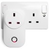 electriQ Smart Plug - Remote control your Mains Plugs from anywhere - Alexa/Google Home compatible