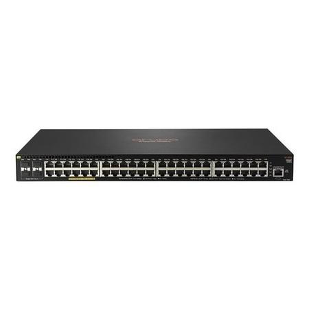 HPE Aruba Networking 2930F 48G 48-Port Gigabit PoE+ with SFP+ L3 Managed Rack-mountable Switch 740W