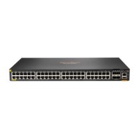 HPE Aruba Networking C-Port 6300 48-Port Class4 PoE, 4-Port SFP56 PoE L3 Managed 1U Rack-mountable Switch HPE Aruba Networking C-Port 6300 48-Port Class4 PoE, 4-Port SFP56 PoE L3 Managed 1U Rack-mountable Switch
