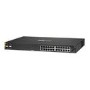 HPE Aruba Networking C-Port 6100 24G 24-Port CLass4 PoE+ with SFP+ Managed Rack-Mountable Switch 370W