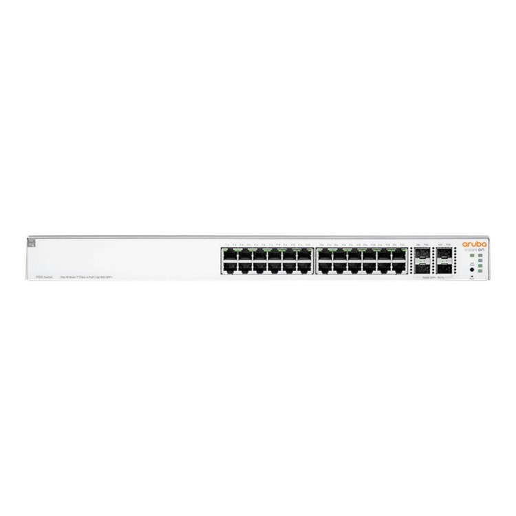 HPE Aruba Instant On 1930 24G Class4 PoE 4SFP/SFP+ 195W Switch - switch - 28 ports - Managed - rack-mountable