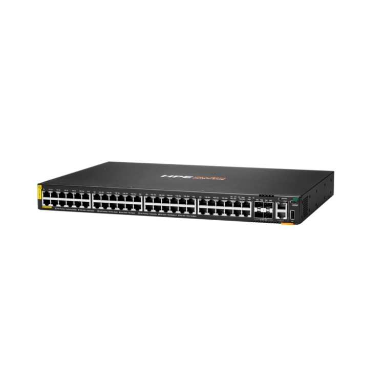 HPE Aruba Networking C-Port 6200F 48G 48-Port Class4 PoE+ with SFP+ L3 Managed Rack-mountable Switch 370W - BTO