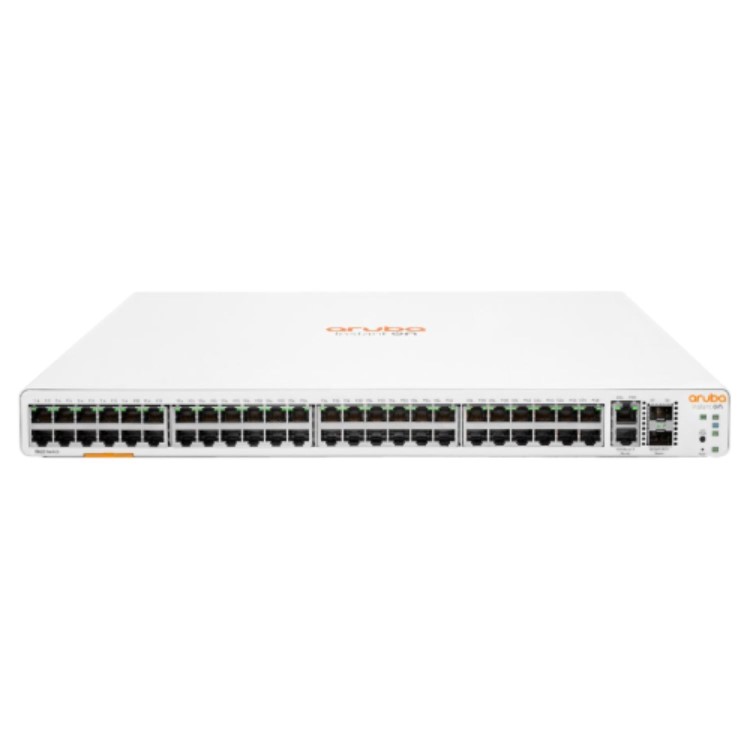 HPE Aruba Instant On 1960 48G 48-Port Gigabit PoE++ with SFP+ L2 Smart Managed Rack-mountable Switch 600W