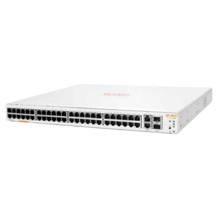 HPE Aruba Instant On 1960 48G 48-Port Gigabit PoE++ with SFP+ L2 Smart Managed Rack-mountable Switch 600W