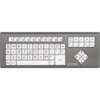 BIGKEYS LX USB QWERTY/WHITE - Upper Case