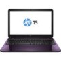 HP Pavilion 15-r110na Pentium Quad Core N3540 4GB 1TB DVDSM 15.6 inch Windows 8.1 Laptop in Purple