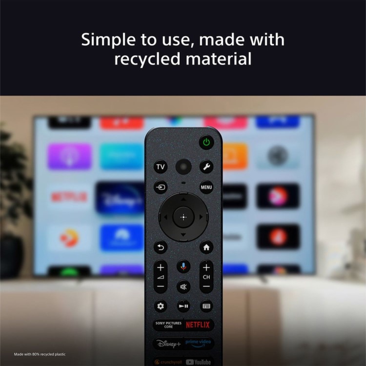 Sony BRAVIA K75S38B 75" 4K Ultra HD Smart LED TV  HDR Dolby Vision & Google TV