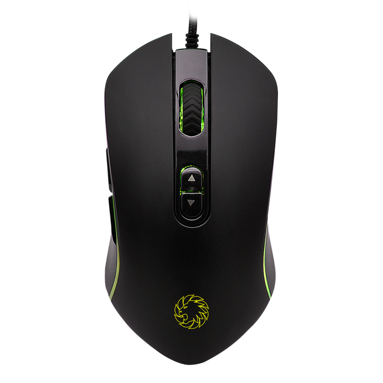 GRADE A1 - GameMax Pulse 2in1 Kit 7 Colour RGB Wired Gaming Keyboard with Pulsing Mouse