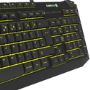 GRADE A1 - GameMax Pulse 2in1 Kit 7 Colour RGB Wired Gaming Keyboard with Pulsing Mouse