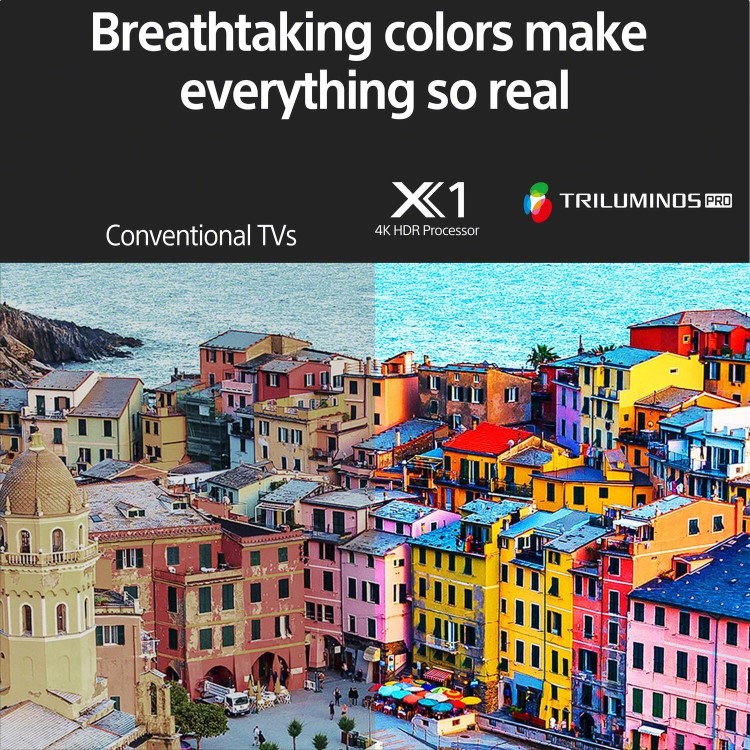 Sony X81K BRAVIA 75 Inch 4K HDR Google TV