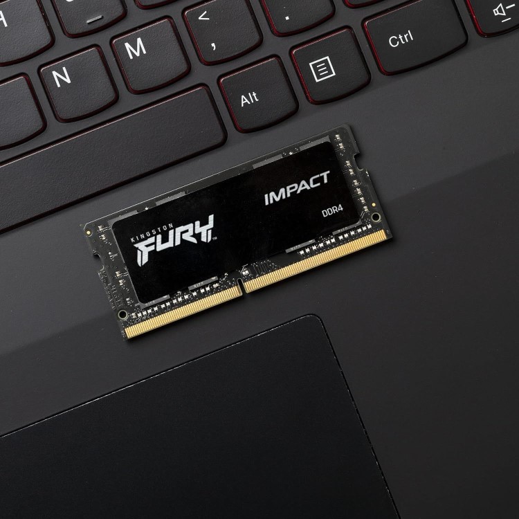 Kingston FURY Impact 16GB (1x16GB) SO-DIMM 3200MHz DDR4 Laptop Memory