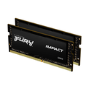 Kingston FURY Impact 64GB (2x32GB) SO-DIMM 3200MHz DDR4 Laptop Memory