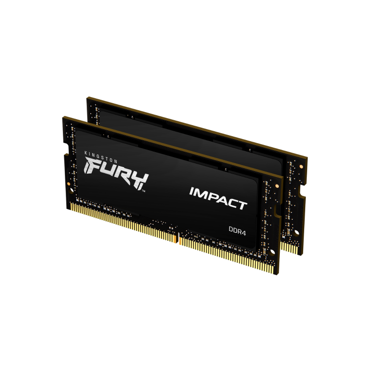 Kingston FURY Impact 64GB (2x32GB) SO-DIMM 3200MHz DDR4 Laptop Memory