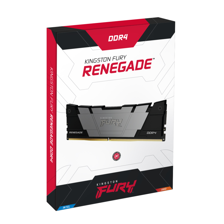 Kingston FURY Renegade 32GB (2x16GB) DIMM 3600MT/s DDR4 Desktop Memory