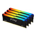 KF436C17BB2AK4/32 Kingston FURY Beast RGB 32GB (4x8GB) DIMM 3600MT/s DDR4 Desktop Memory