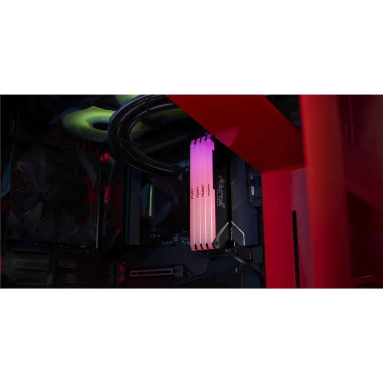 Kingston FURY Beast RGB 64GB (2x32GB) DIMM 3600MT/s DDR4 Desktop Memory