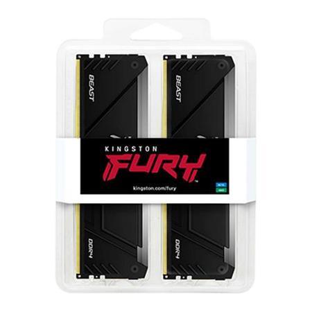 Kingston FURY Beast RGB 64GB (2x32GB) DIMM 3600MT/s DDR4 Desktop Memory