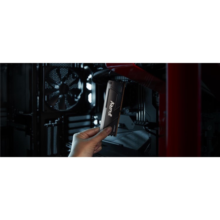 Kingston FURY Beast RGB 64GB (2x32GB) DIMM 3600MT/s DDR4 Desktop Memory