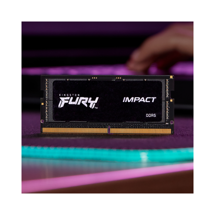 Kingston FURY Impact 16GB (1x16GB) SO-DIMM 5600MHz DDR5 Laptop Memory
