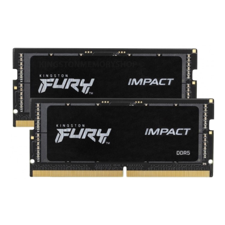Kingston 32GB (2x16GB) SO-DIMM 5600MHz DDR5 Laptop Memory