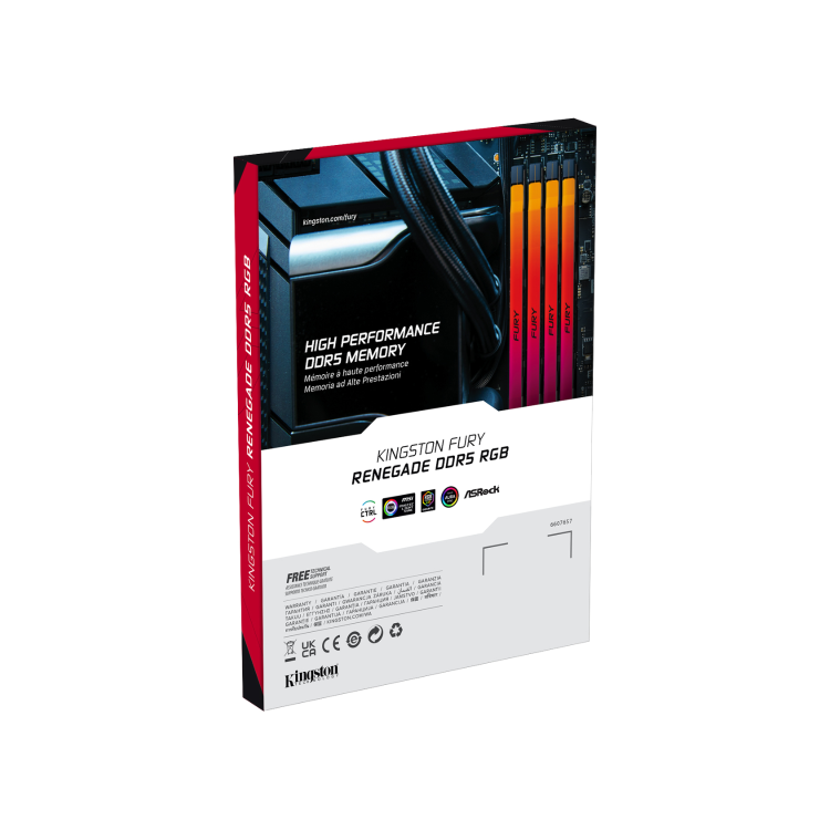 Kingston FURY Renegade 32GB (1x32GB) DIMM 6400MHz DDR5 Desktop Memory