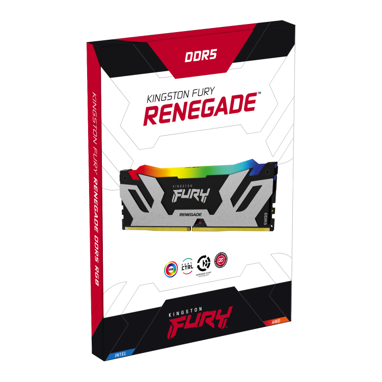 Kingston FURY Renegade 48GB (1x48GB) DIMM 6400MT/s DDR5 Desktop Memory