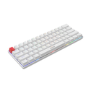 Marvo Scorpion KG933G Saber 61 Wired Mechanical RGB 60% UK Layout Gaming Keyboard White