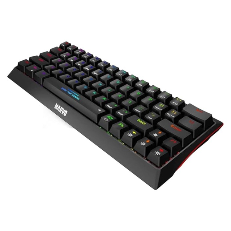 Marvo Scorpion KG962W-UK RGB Wireless Mechanical Gaming Keyboard Black