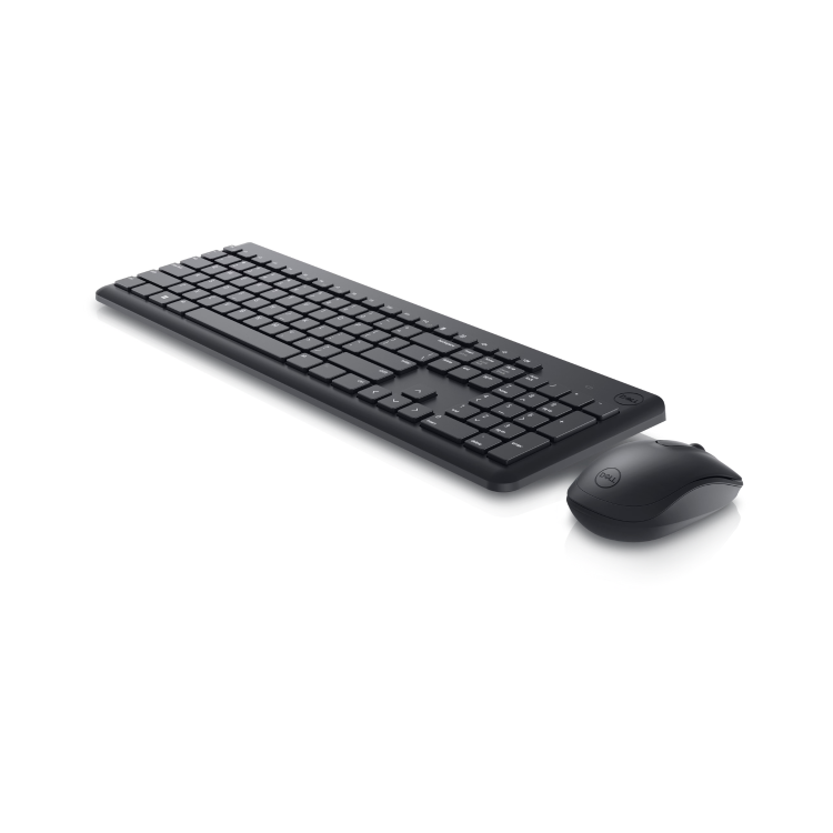 Dell KM3322W Wireless Keyboard and Mouse Combo in Black