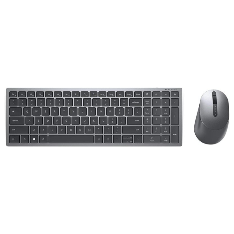 Dell Multi Device Wireless Keyboard and Mouse Combo Grey