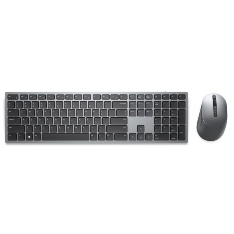 Dell Premier Multi-Device Wireless Keyboard and Mouse Combo Grey