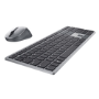 Dell Premier Multi-Device Wireless Keyboard and Mouse Combo Grey