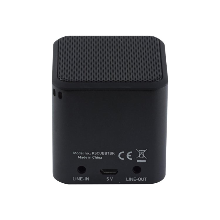 KitSound Cube Bluetooth Speaker - Black